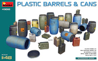 1/48 Mini Art - Plastic Barrels & Cans - 49010