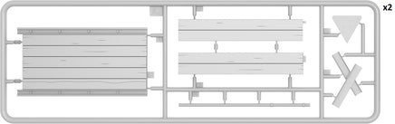 1/35 Mini Art - Railroad Crossing - 36059