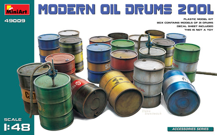 1/48 Mini Art - Modern Oil Drums 200L - 49009