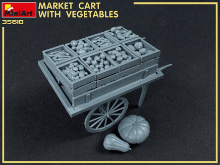 1/35 Mini Art - Market Cart with Vegetables - 35623