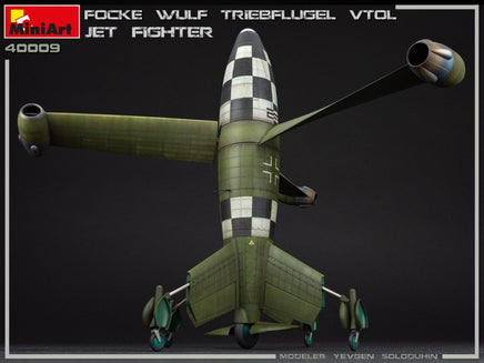 1/35 Mini Art - Focke Wulf Triebflugel VTOL Jet Fighter - 40009