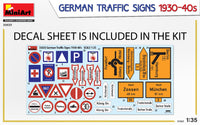 1/35 Mini Art - German Traffic Signs 1930-40's - 35633