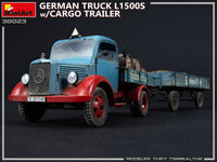 1/35 Mini Art - German Truck L1500S w/Cargo Trailer - 38023