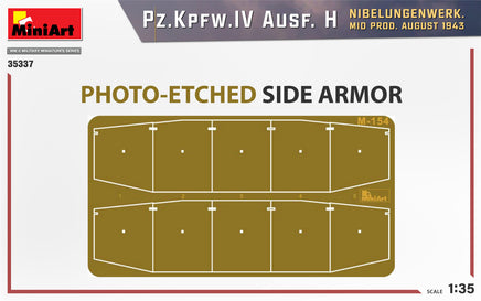1/35 Mini Art - Pz.Kpfw.IV Ausf. H Nibelungenwerk - 35337
