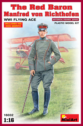 1/16 Mini Art The Red Baron Manfred Von Richthofen 16032