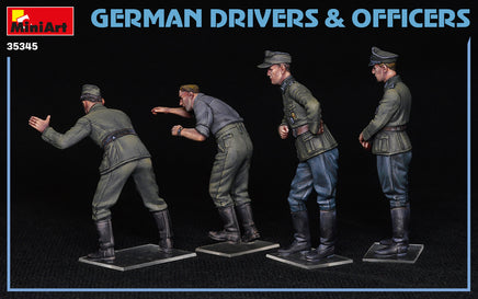 1/35 Mini Art - German Drivers & Officers - 35345