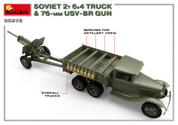 1/35 Mini Art - Soviet 2T 6x4 Truck & 76-mm USV-BR Gun - 35272