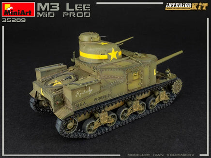 1/35 Mini Art - M3 Lee Mid Production Tank - 35209 - MPM Hobbies