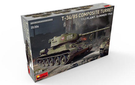 1/35 Mini Art - T-34/85 Composite Turret 112 Plant Summer 1944 - 35306