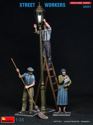 1/35 Mini Art Street Workers - 38081