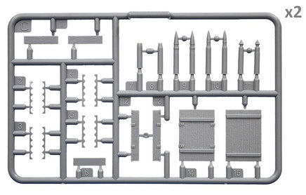 1/35 Mini Art - Soviet Ammo Boxes with Shells - 35261