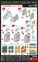 1/35 Mini Art - German Jerry Cans Set WWII - 35588
