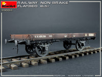 1/35 Mini Art - Railway Non-Brake Flatbed 16.5T - 39004