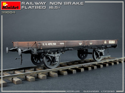 1/35 Mini Art - Railway Non-Brake Flatbed 16.5T - 39004