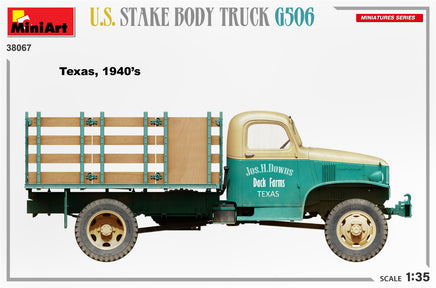 1/35 Mini Art - U.S. Stake Body Truck G506 - 38067