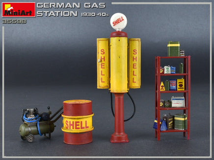 1/35 Mini Art - German Gas Station 1930-40's - 35598