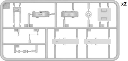 1/35 Mini Art - Railroad Crossing - 36059
