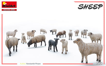 1/35 Mini Art - Sheep 15pk - 38042