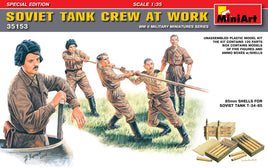1/35 Mini Art - Soviet Tank Crew At Work - 35153