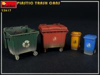 1/35 Mini Art - Plastic Trash Cans - 35617