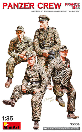 1/35 Mini Art - Panzer Crew France 1944 - 35364