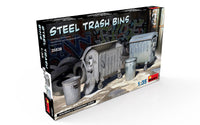 1/35 Mini Art - Steel Trash Bins - 35636