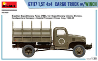 1/35 Mini Art - G7117 1.5T 4x4 Cargo Truck w/Winch - 35389