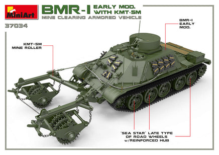 1/35 Mini Art BMR-1 Early Mod with KMT-5M - 37034
