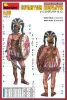 1/16 Mini Art - Spartan Hoplite V Century B.C. - 16012