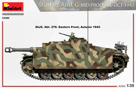1/35 Mini Art - StuH 42 Ausf. G Mid Prod. Jul-Oct 1943 - 35385 - MPM Hobbies