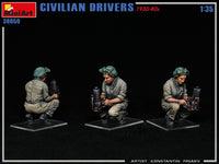 1/35 Mini Art - Civilian Drivers 1930-40s - 38050