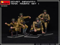 1/35 Mini Art - Soviet Infantry Tank Riders Set 1 - 35309