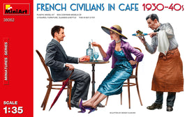 1/35 Mini Art - French Civilians in Cafe 1930-40s - 38062