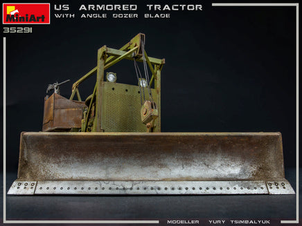 1/35 Mini Art - U.S. Armored Tractor with Angle Dozer Blade - 35291