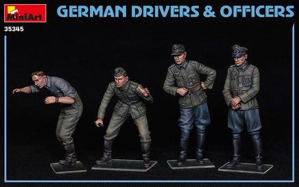 1/35 Mini Art - German Drivers & Officers - 35345