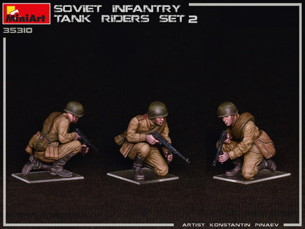 1/35 Mini Art - Soviet Infantry Tank Riders Set 2 - 35310