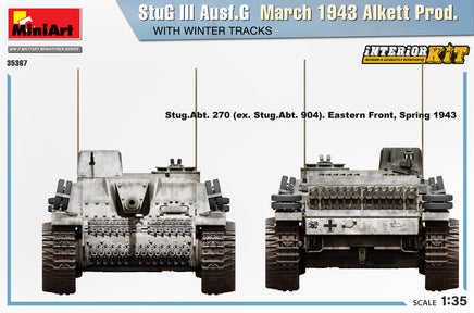 1/35 Mini Art - StuG III Ausf. G March 1943 Alkett Prod. - 35367
