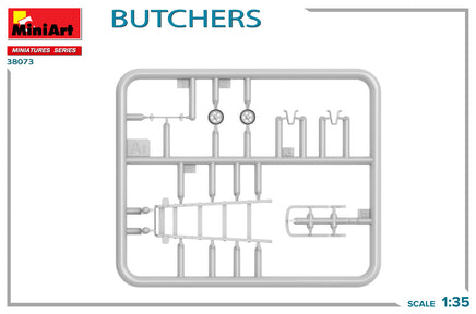 1/35 Mini Art - Butchers w/Meat - 38073