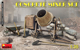 1/35 Mini Art - Concrete Mixer Set - 35593