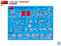1/48 Mini Art P-47D-25RE Thunderbolt - 48001
