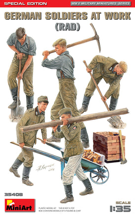1/35 Mini Art - German Soldiers at Work (RAD) - 35408