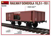 1/35 Mini Art - Railway Gondola 16.5-18T - 35296