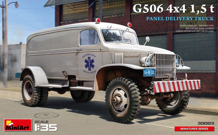 1/35 Mini Art - G506 4x4 1.5T Panel Delivery Truck - 38083