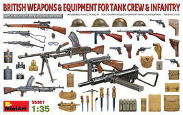 1/35 Mini Art - British Weapons & Equipment for Tank Crew & Infantry - 35361