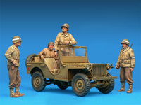 1/35 Mini Art - U.S. Jeep Crew & MPs. - 35308