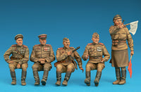 1/35 Mini Art - Soviet Jeep Crew - 35313