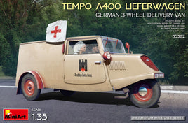 1/35 Mini Art - Tempo A400 Lieferwagen 3-Wheel Delivery Van - 35382