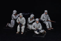 1/35 Mini Art - Soviet Assault Infantry (Winter Camouflage Cloaks) - 35226