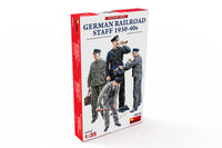 1/35 Mini Art - German Railroad Staff 1930-40s - 38012