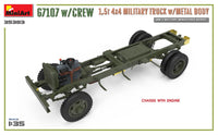 1/35 Mini Art - G7107 w/Crew 1.5T 4x4 Cargo Truck w/Metal Body - 35383